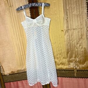 Vintage 1960's French Lou Slip. Even has bullet cups.